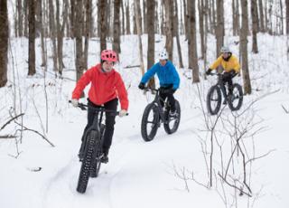 Winter Fat Biking in Oscoda